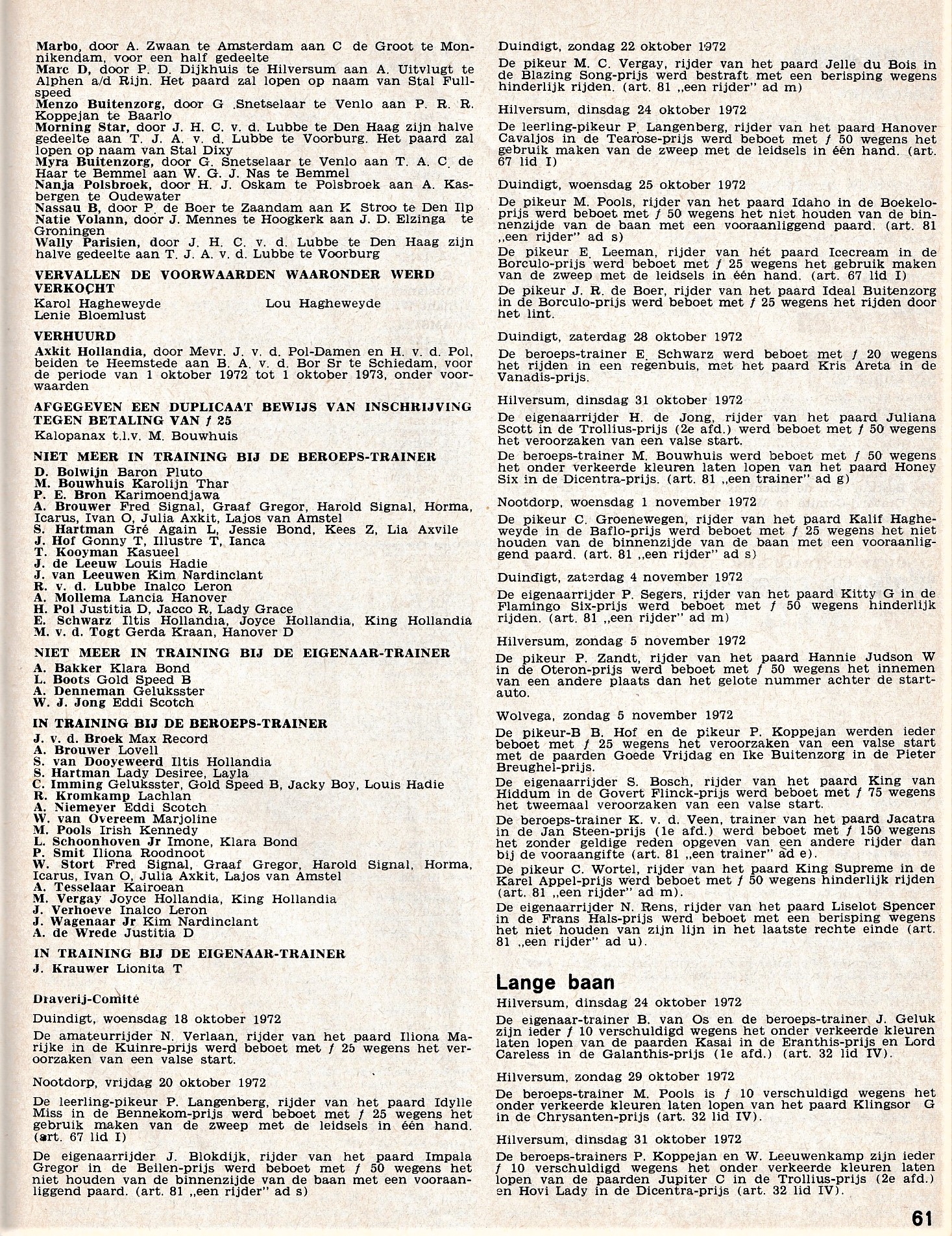 13 Nov 2 Officieel Bulletin Nov 1972 2.jpg