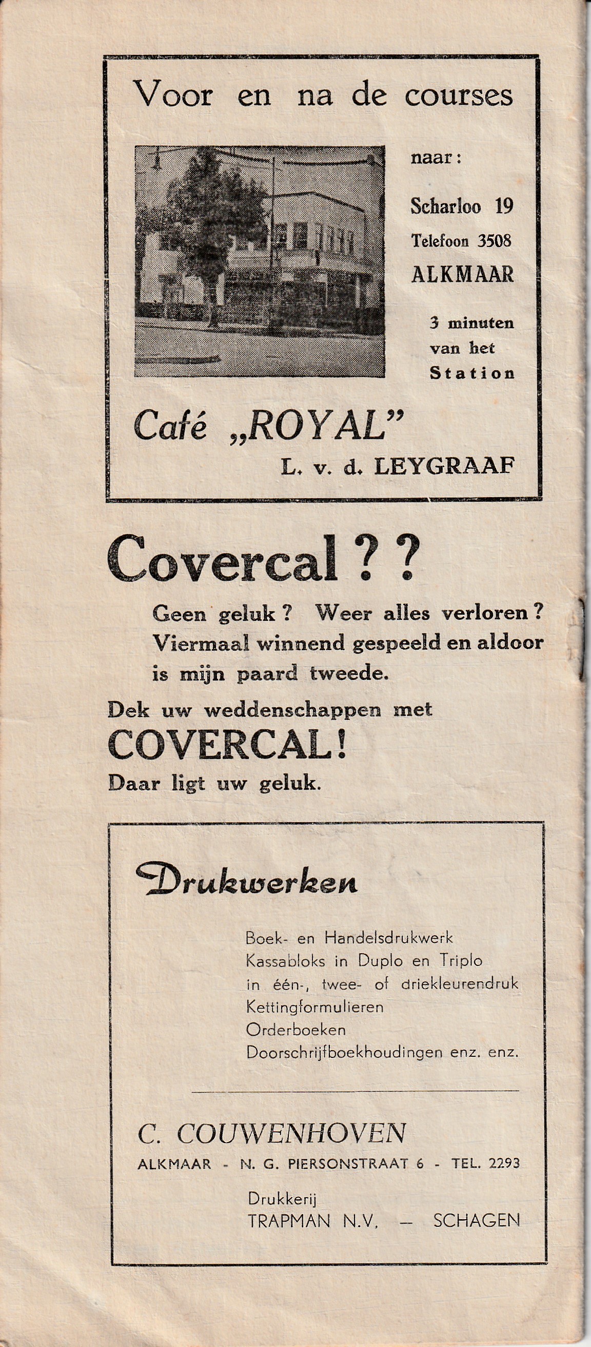 20 Mei 1951 Programma Alkmaar (9).jpg